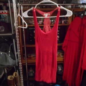 Women's Aeropostale Red and Pink Top